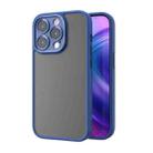 For iPhone 14 Pro Max ROCK Guard Skin-feel Phone Case (Blue) - 1