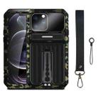 For iPhone 14 Pro Max Armor Life Waterproof Shockproof Splash-proof Dust-proof Phone Case (Camouflage) - 1