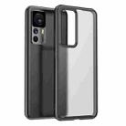 For Xiaomi Redmi K50 Ultra Four-corner Shockproof TPU + PC Phone Case(Black) - 1