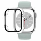 Tempered Glass Film PC Watch Case For Apple Watch Series 8&7 41mm(Transparent) - 1