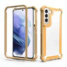 For Samsung Galaxy S22 5G Shockproof Space Phone Case(Gold) - 1