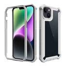 For iPhone 14 Shockproof Space Phone Case (Grey) - 1