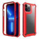For iPhone 13 Pro Shockproof Space Phone Case (Red) - 1