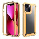 For iPhone 13 Shockproof Space Phone Case(Gold) - 1