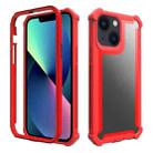 For iPhone 13 mini Shockproof Space Phone Case (Red) - 1