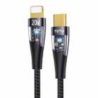 TOTU BPD-011 Ming Series PD 20W Type-C to 8 Pin Fast Charging Data Cable Length:1.5m(Black) - 1