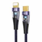TOTU BPD-011 Ming Series PD 20W Type-C to 8 Pin Fast Charging Data Cable Length:1.5m(Purple) - 1