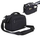 2 in 1 Camera Crossbody Shoulder Waist Bag(Black) - 1