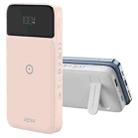 TOTU CPBW-010 Thunder Series II 10000mAh Magnetic Wireless Fast Charge Power Bank with Hidden Stand(Pink) - 1