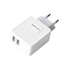 KOUVOLSEN CX-83 Dual USB Wall Travel Charger, Plug Type:EU Plug - 1