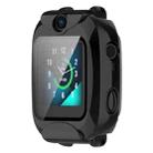 For Xplora XGO2 Tempered Glass Film PC Watch Case(Black) - 1