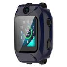 For Xplora XGO2 Tempered Glass Film PC Watch Case(Ink Blue) - 1