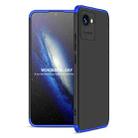 For Realme C30 / Narzo 50i Prime GKK Three Stage Splicing Full Coverage PC Phone Case(Black Blue) - 1