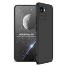 For Realme C30 / Narzo 50i Prime GKK Three Stage Splicing Full Coverage PC Phone Case(Black) - 1