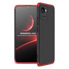 For Realme C30 / Narzo 50i Prime GKK Three Stage Splicing Full Coverage PC Phone Case(Black Red) - 1