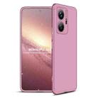 For vivo T1 5G / iQOO Z6 44W / T1 44W GKK Three Stage Splicing Full Coverage PC Phone Case(Rose Gold) - 1