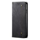 For Galaxy S20 Denim Texture Casual Style Horizontal Flip Leather Case with Holder & Card Slots & Wallet(Black) - 2