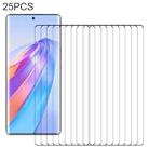 25 PCS 3D Curved Edge Full Screen Tempered Glass Film For Honor X40 - 1