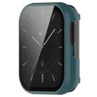 For OPPO Watch 3 Tempered Glass Film PC Watch Case(Pine Green) - 1