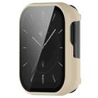 For OPPO Watch 3 Tempered Glass Film PC Watch Case(Ivory White) - 1