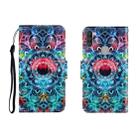 For OPPO A11 Colored Drawing Horizontal Flip Leather Case with Holder & Card Slot & Wallet(Mandala) - 1