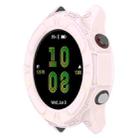 For Garmin Forerunner 255S TPU Armor Hollow Protective Case(Light Pink) - 1