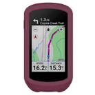 For Garmin Edge Explore 2 Stopwatch Silicone Protective Case(Wine Red) - 1