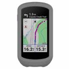 For Garmin Edge Explore 2 Stopwatch Silicone Protective Case(Dark Grey) - 1