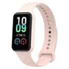For Amazfit Band 7 Silicone Watch Band(Light Pink) - 1