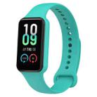 For Amazfit Band 7 Silicone Watch Band(Teal) - 1