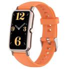 For Huawei Watch Fit Mini 16mm Silicone Watch Band(Orange) - 1