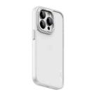 For iPhone 13 Pro WEKOME Gorillas Series Lenses Matte Phone (White) - 1