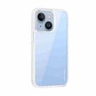 For iPhone 14 Plus WEKOME Armour Anti-Drop Phone Case (Clear White) - 1