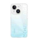 For iPhone 14 Plus WEKOME Gorillas Gradient Colored Phone Case (Blue) - 1