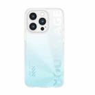 For iPhone 14 Pro WEKOME Gorillas Gradient Colored Phone Case(Blue) - 1