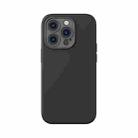 For iPhone 14 Pro Baseus Liquid Silica Gel Magnetic Phone Case(Black) - 1