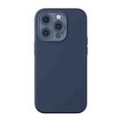 For iPhone 14 Pro Baseus Liquid Silica Gel Magnetic Phone Case(Blue) - 1