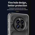 For Huawei Mate 50 Pro Magic Shield TPU + Flannel Phone Case(Dark Grey) - 6