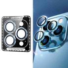 For iPhone 13 Pro / 13 Pro Max WEKOME Gorillas Metal Lens Protector Film(Sierra Blue) - 1