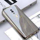 For OPPO Reno GKK PC + Solid Color Plating Protective Case(Grey) - 1