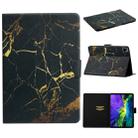 For iPad 11 Pro (2020) Horizontal Flip Leather Tablet Case with Holder & Card Slot & Sleep / Wake-up Function(Black Gold) - 1