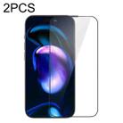 For iPhone 14 Pro 2pcs Baseus 0.3mm Full-screen Crystal Tempered Glass Film - 1