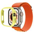 Half-inclusive PC Protective Case For Apple Watch Ultra 49mm(Yellow) - 1
