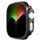 For Apple Watch Ultra 49mm / Apple Watch Ultra 2 49mm Half-inclusive Frosted PC Protective Case(Black) - 1