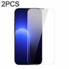 For iPhone 14 Pro 2pcs Baseus 0.3mm Nano Crystal Tempered Glass Film - 1