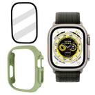 Tempered Glass Film Frosted PC Watch Case For Apple Watch Ultra 49mm / Apple Watch Ultra 2 49mm(Mint Green) - 1