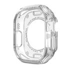 Three-proof TPU Carbon Fiber Protective Case For Apple Watch Ultra 49mm / Apple Watch Ultra 2 49mm(Transparent) - 1
