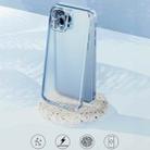 For iPhone 14 Plus Electroplated Frosted Phone Case (Silver) - 3