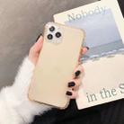 For iPhone 11 Shockproof TPU Transparent Protective Case(Yellow) - 1