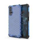 For Honor 20 Honeycomb Phone Case(Blue) - 1